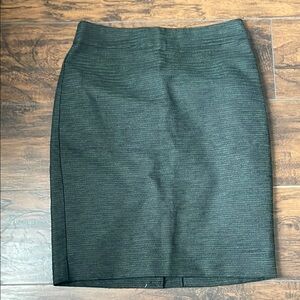 Green sparkly pencil skirt purchased